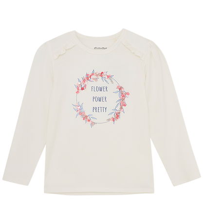 Minymo T-shirt - Marshmallow White