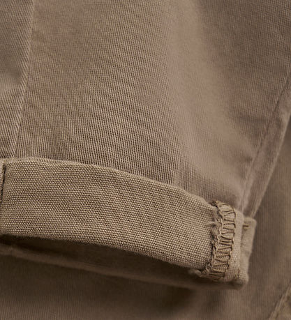 Minymo Bukser - Twill - Timber Wolf