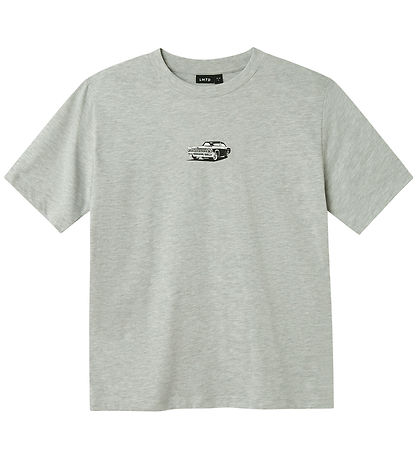 LMTD Bluse - NlmShostar - Light Gray Melange/Car