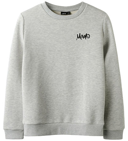 LMTD Sweatshirt - NlmEddy - Light Grey Melange