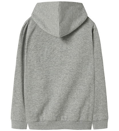 Name It Hættetrøje - Noos - Sweat - NkmVimo - Grey Melange