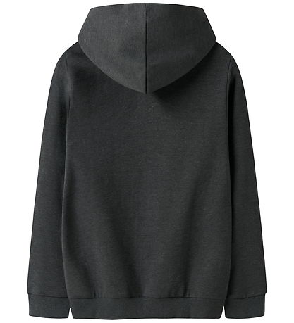 Name It Hættetrøje - Noos - Sweat - NkmVimo - Dark Grey Melange