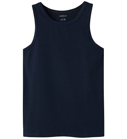 Name It Undertrøje - Noos - NkmTank Top - 2-pak - Dark Grey Mela