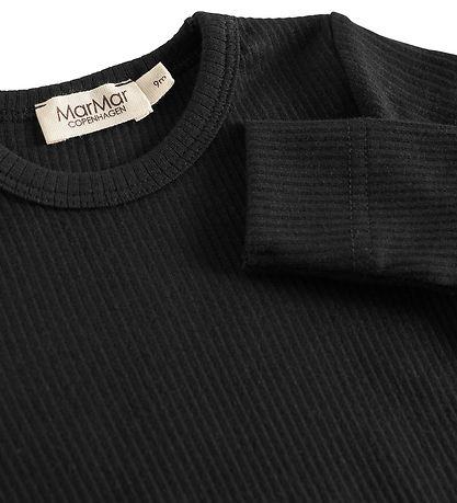 MarMar Body l/æ- Rib - Plain - Noos - Black