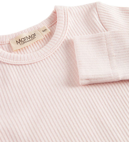 MarMar Body l/æ - Rib - Plain - Noos - Rosa