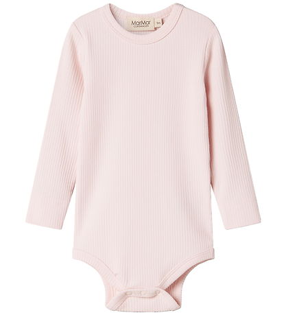 MarMar Body l/æ - Rib - Plain - Noos - Rosa