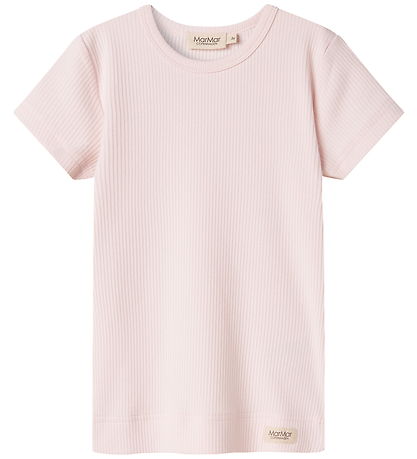 MarMar T-shirt - Rib - Plain - Noos - Rosa