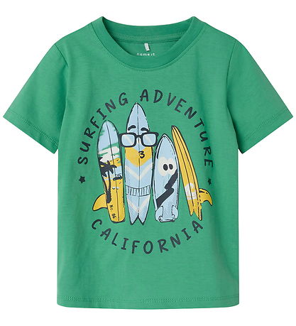 Name It T-shirt - NmmPfreddis - Green Spruce