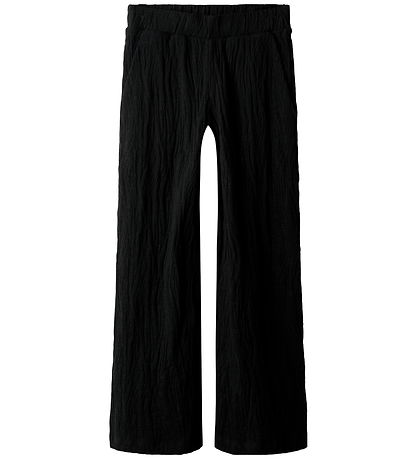 Name It Bukser - Wide - NkfDoris - Black