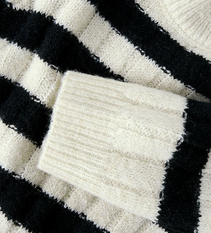 Name It Bluse - Strik - NkfDitte - Buttercream/Black