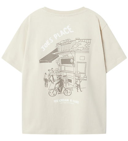 Name It T-shirt - NkmSaldur - Brown Rice