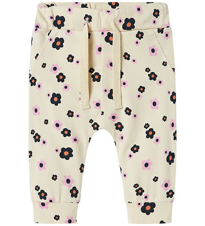 Name It Bukser - NbfVandora - Summer Sand/Flowers