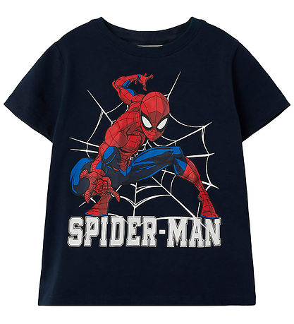 Name It Nattøj - 2 Delt - Spiderman - NmmMus - Dark Sapphire