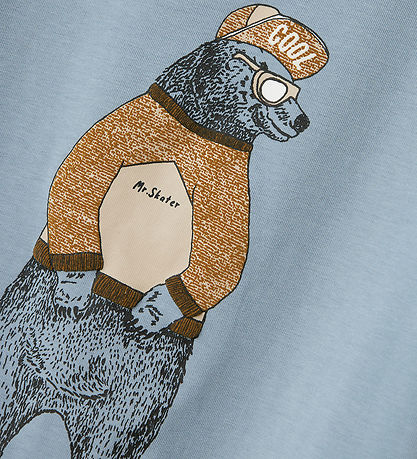 Name It T-shirt - NmmLinden - Dusty Blue