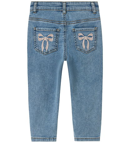 Name It Jeans - Noos - NmfBella - Medium Blue Denim/Bom Embroide