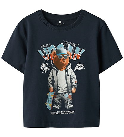Name It T-shirt - NmmLewis - Navy Blazer