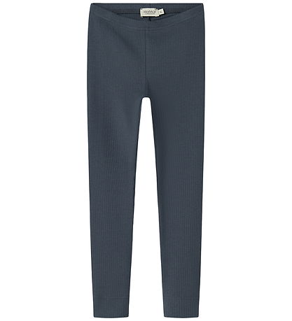 MarMar Leggings - Rib - Modal - Blue