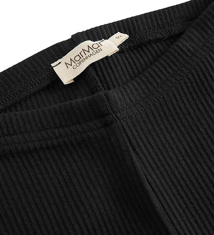 MarMar Leggings - Rib - Modal - Sort