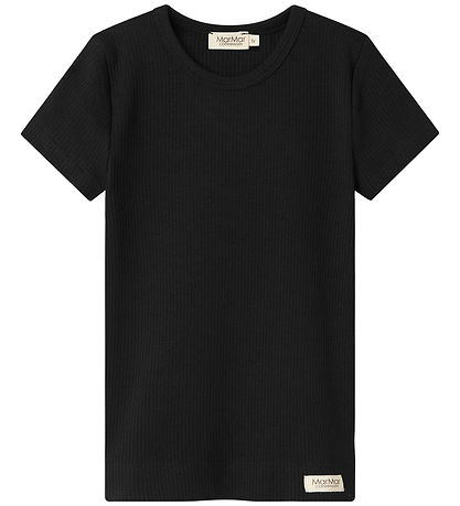 MarMar T-shirt - Rib - Modal - Sort
