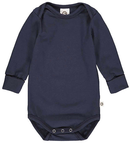 Müsli Body l/æ - Cozy Me - 2-pak - Poetry Green/Night Blue