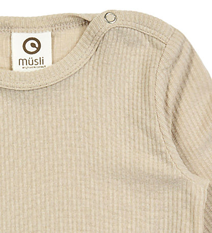 Müsli Bluse - Rib - Mellow - Cashmere