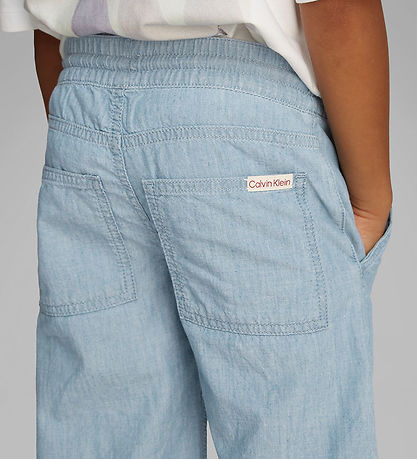 Calvin Klein Bukser - Chino - Azure Light
