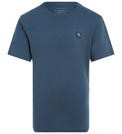 Calvin Klein T-shirt - Mono Mini Badge - Oceana