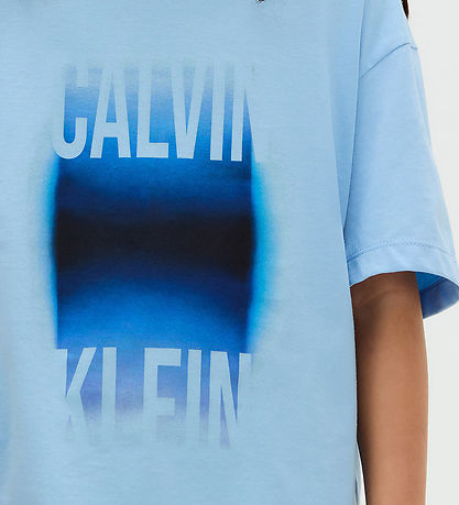 Calvin Klein T-shirt - Gradient Graphic - Blue Bell