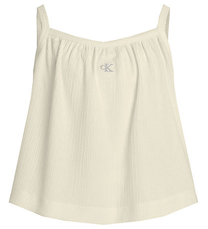 Calvin Klein Top - Crinkle - Tofu