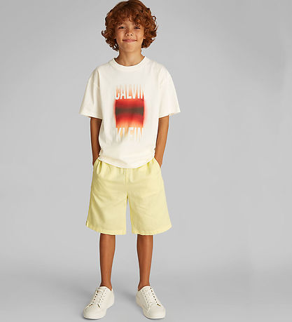Calvin Klein T-shirt - Gradient Graphic - Tofu