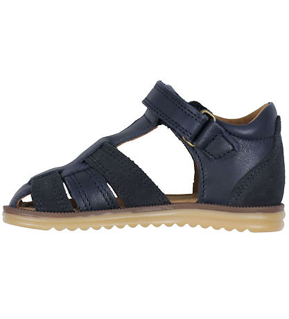 Wheat Sandaler - Sky - Navy Stripe