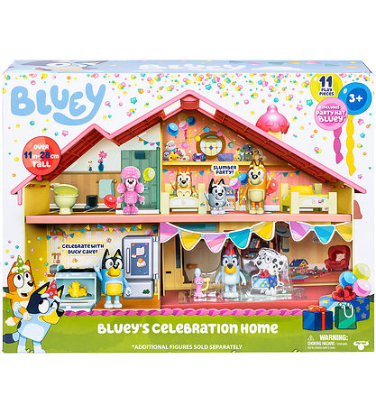 Bluey Fødseslsdags-Familiehus