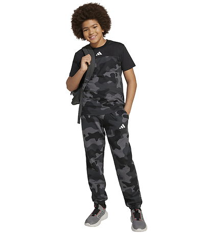 adidas Performance Sweatpants - J Camo FL - Sort/Hvid