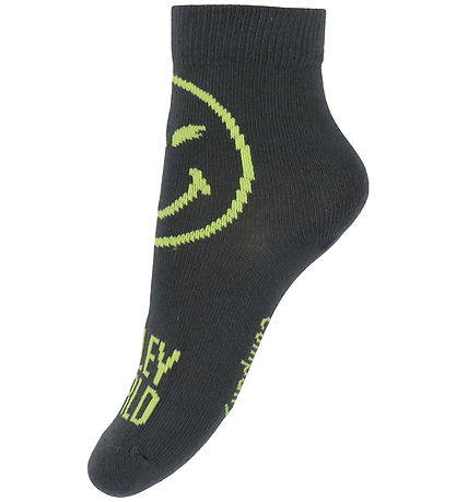 adidas Performance Strømper - Smiley - Carbon/Prloin/Byello