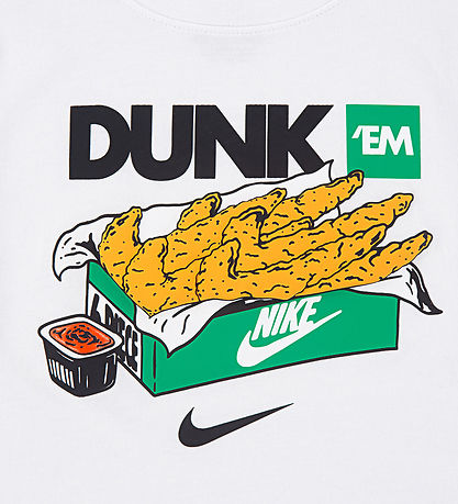 Nike T-shirt - Dunk Em Tenders - Hvid