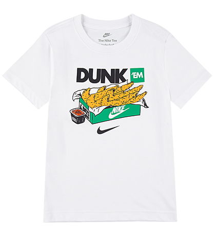 Nike T-shirt - Dunk Em Tenders - Hvid