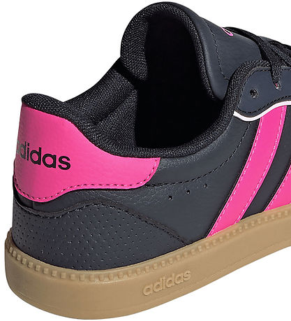 adidas Performance Sko - BREAKNET SLEEK J - Navy/Pink