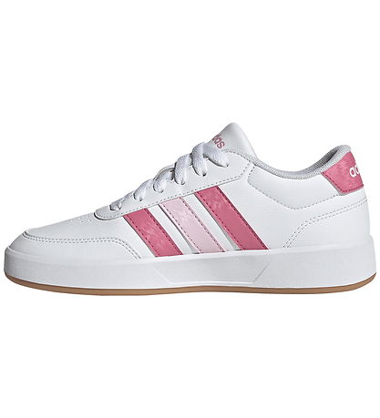 adidas Performance Sko - BREAKNET 3.0 J - Hvid/Pink