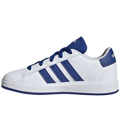 adidas Performance Sko - GRAND COURT 2.0 K - Hvid/Blå