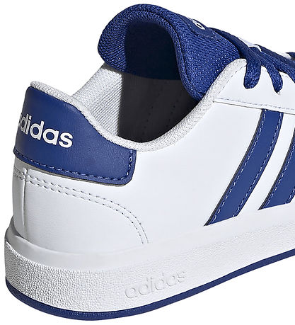 adidas Performance Sko - GRAND COURT 2.0 K - Hvid/Blå
