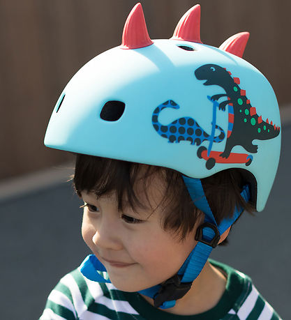 Micro Hjelm - 3D - Scootersaurus