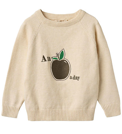Fliink Bluse - Strik - Alon Apple - Sandshell