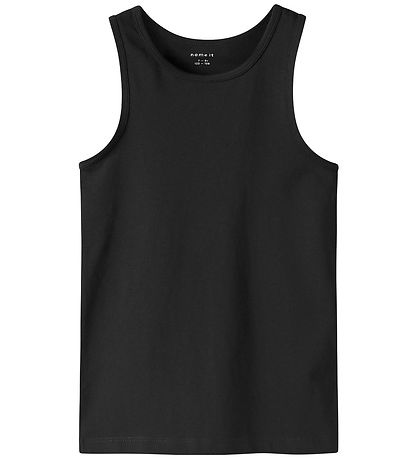Name It Undertrøje - Noos - NkmTank - 4-pak - Black/w/ 2 x Brigh
