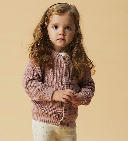Lil Atelier Cardigan - Strik - Noos - NmnEmlen - Misty Rose
