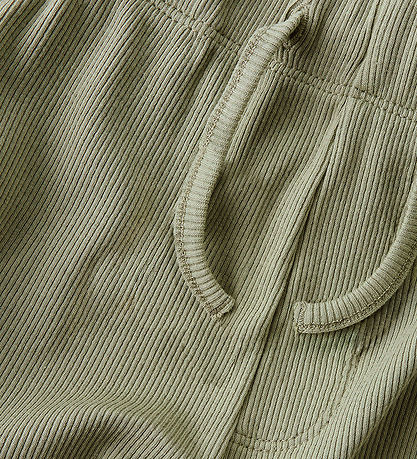 Lil Atelier Shorts - Rib - NmmGago - Seagrass
