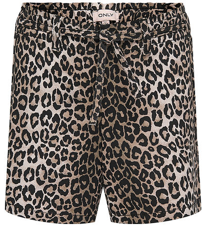 Kids Only Shorts - KonSandra - Black/Leo