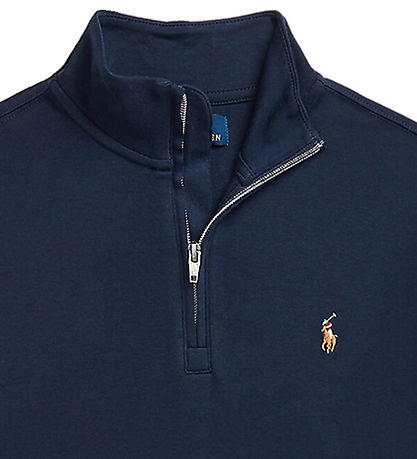 Polo Ralph Lauren Bluse m. Lynlås - Navy