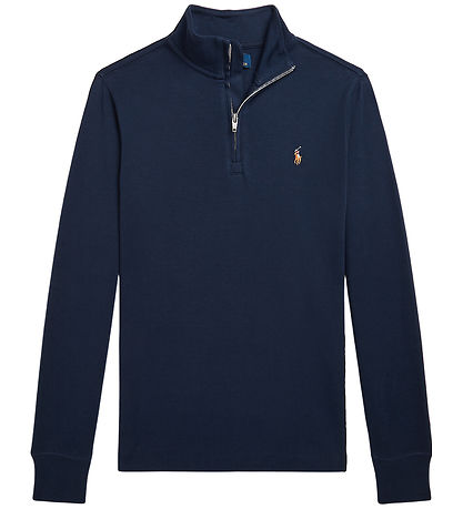 Polo Ralph Lauren Bluse m. Lynlås - Navy