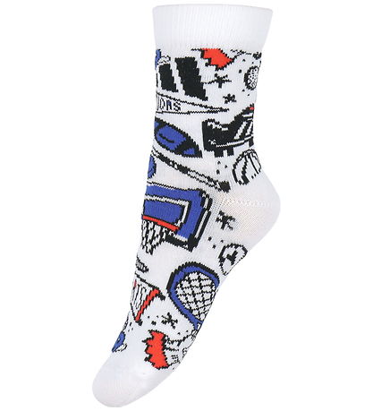 adidas Performance Strømper - 3-pak - Doodle - Royblu/White/Blac