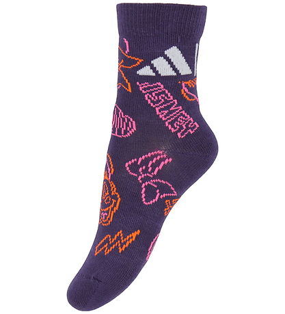 adidas Performance Strømper - 3-pak - LK DY MI - Owhite/Aurplu/P
